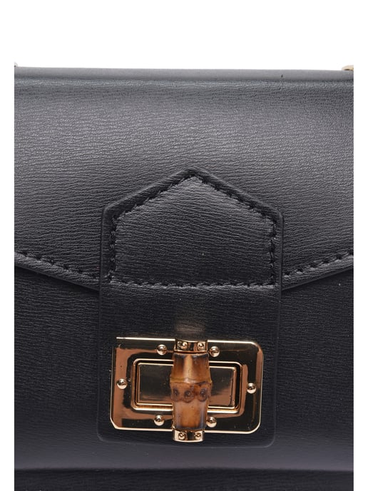Roberta M Zwart Rundleer Tas - Image 3