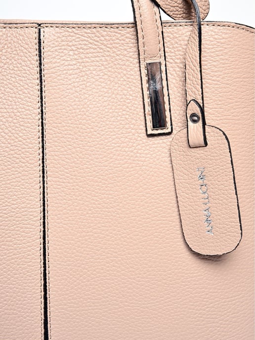Anna Luchini Rose Rundleer Tas - Image 3