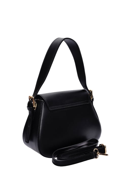 Isabella Rhea Zwart Rundleer Tas - Image 2