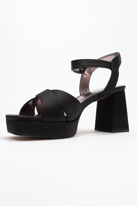 Lisbon Platform Block Heel Sandal - Image 4