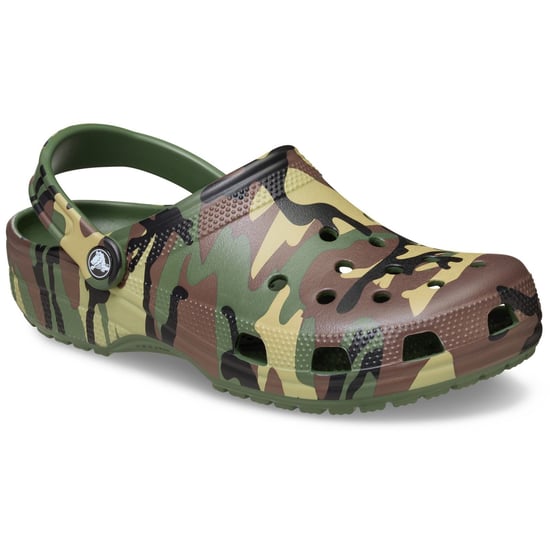 Crocs Classic Camouflage EVA Men's Army Green Clogs - Image 1