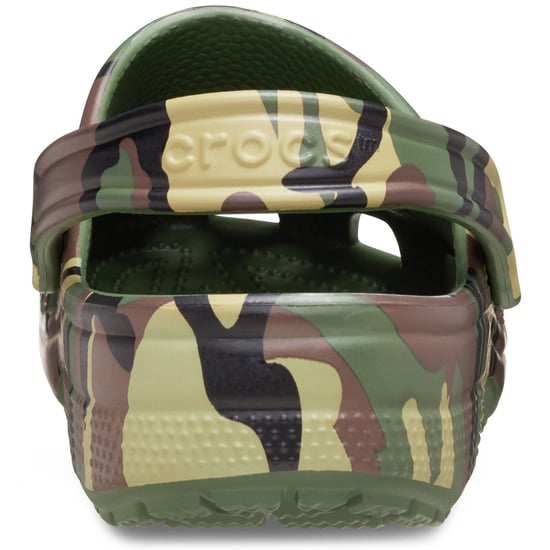 Crocs Classic Camouflage EVA Men's Army Green Clogs - Image 2