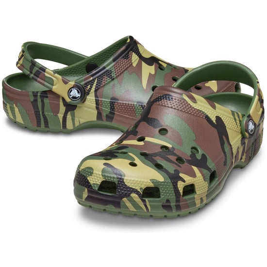 Crocs Classic Camouflage EVA Men's Army Green Clogs - Image 3