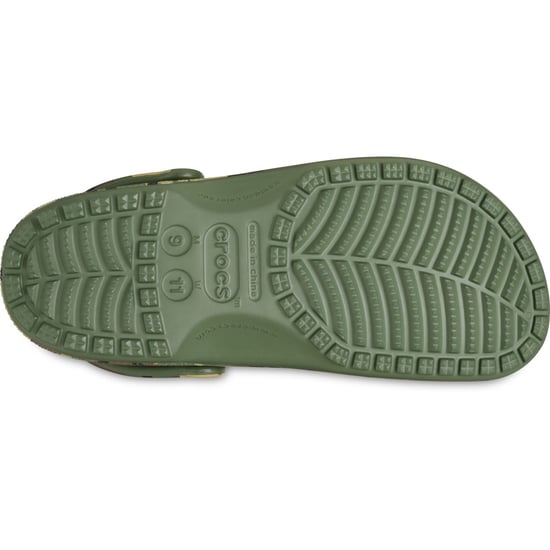 Crocs Classic Camouflage EVA Men's Army Green Clogs - Image 4