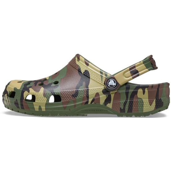 Crocs Classic Camouflage EVA Men's Army Green Clogs - Image 6