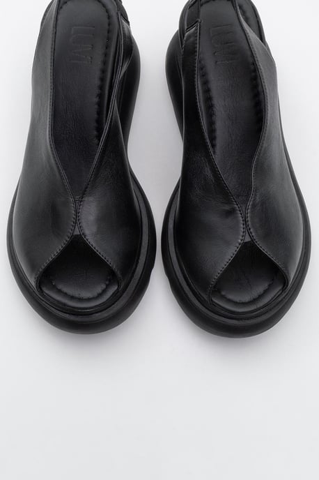 Sam Leather Platform Sandal - Image 2