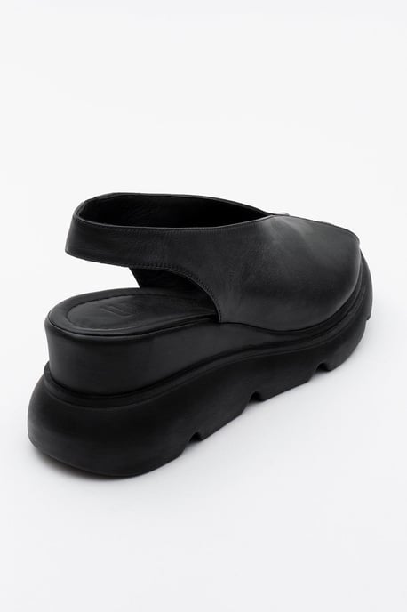 Sam Leather Platform Sandal - Image 4