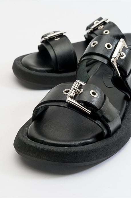 Finezza Läder Two-Strap Sandal (Women) - Image 2