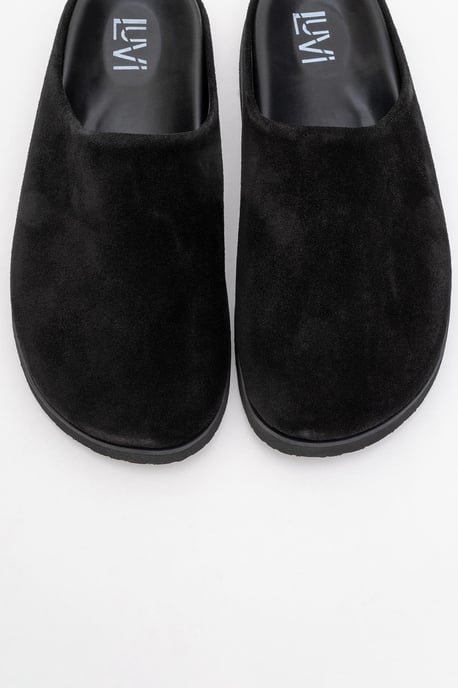 Space Mocka Läder Slide Sandal - Image 3