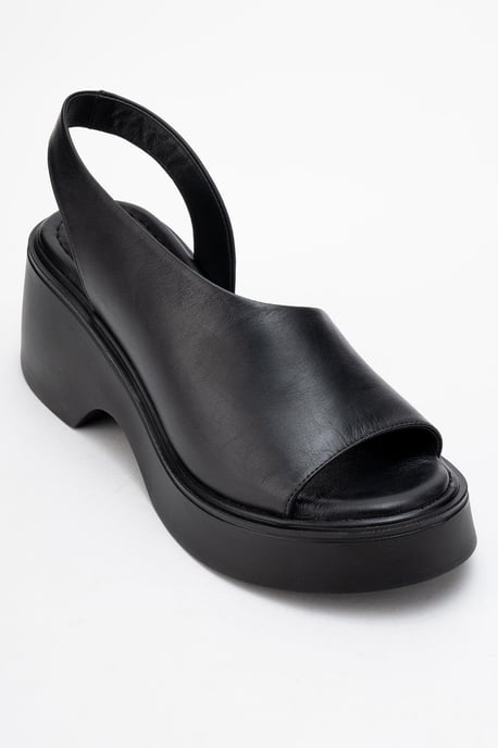 ROY Leren Wedge Sandaal (Dames) - Image 1