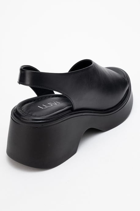 ROY Leren Wedge Sandaal (Dames) - Image 4