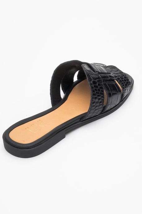 Notre Läder Platt Sandaler (Women) - Image 4