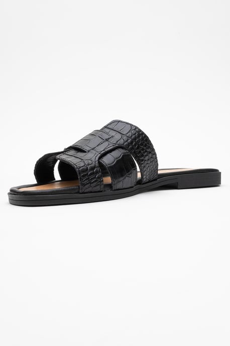 Notre Läder Platt Sandaler (Women) - Image 5