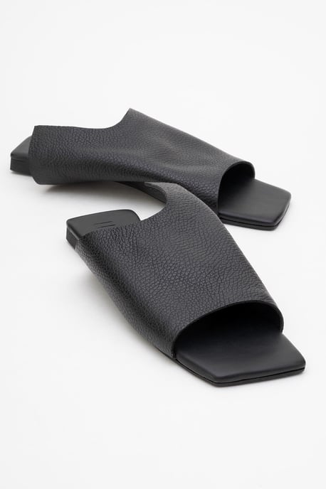 Orianna Läder Slide Sandal - Image 2