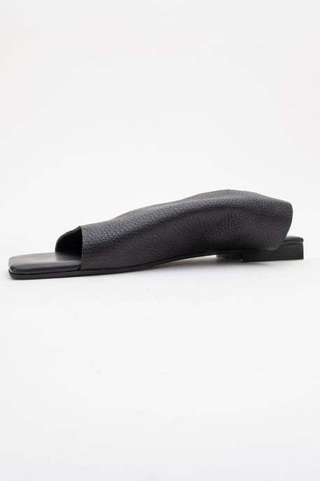 Orianna Läder Slide Sandal - Image 5