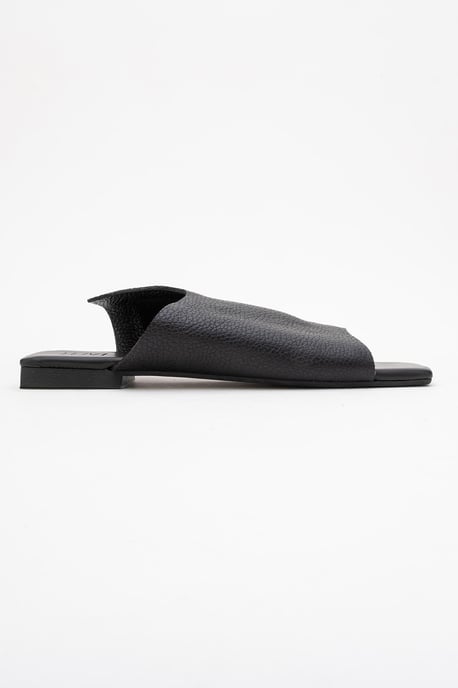 Orianna Läder Slide Sandal - Image 6