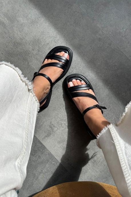 Cesar Läder Sandaler (Women) - Image 4
