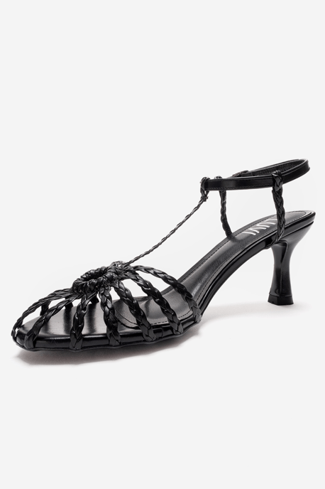Gerald Gevlochten Riem Stiletto Pump - Image 4