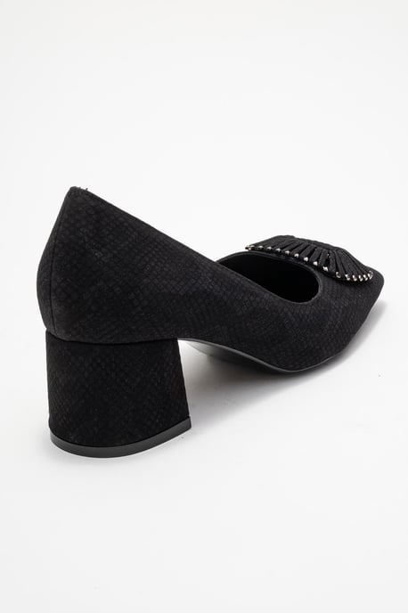 Velora Gesp Vierkante Neus Blokhak Pump (Dames) - Image 5