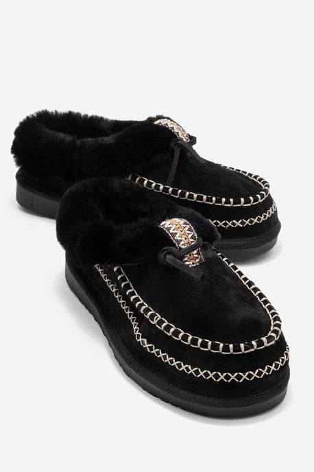 Noriel Läder Moccasin Tofflor - Image 2