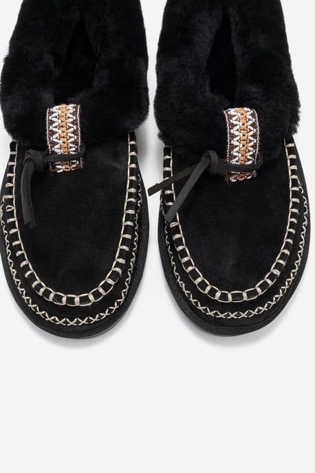 Noriel Läder Moccasin Tofflor - Image 3