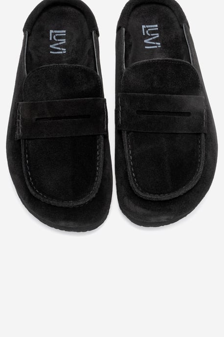 Priva läder slip-on-toffel - Image 2