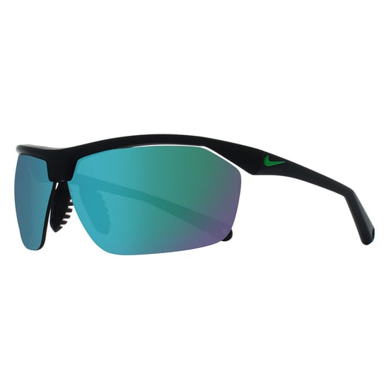 Nike Shield Unisex Matte Black Grey Green Mirrored Tailwind 12 EV1128 - Image 2