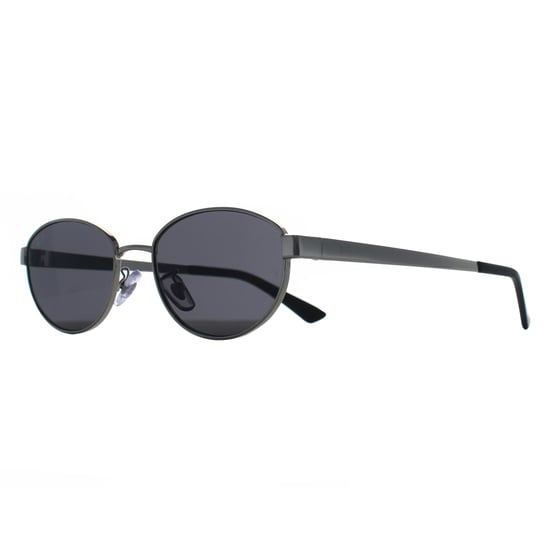 Ray-Ban Oval Womens Polished Silver Dark Grey RB3774D - Image 2