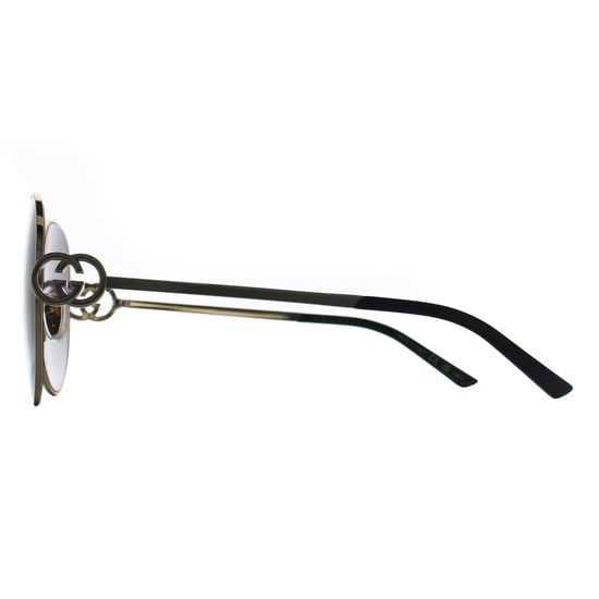 Gucci Round Womens Gold Grey GG2047S - Image 3