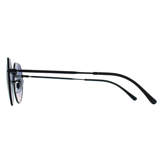 Ray-Ban Round Unisex Polished Black Grey Gradient RB3565 Jack - Image 3