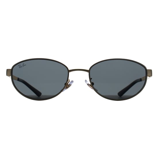 Ray-Ban Oval Womens Polished Arista Gold Dark Grey RB3774D - Image 1