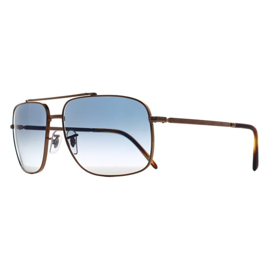 Ray-Ban Rectangle Unisex Rose Gold Blue Gradient RB3796 - Image 2