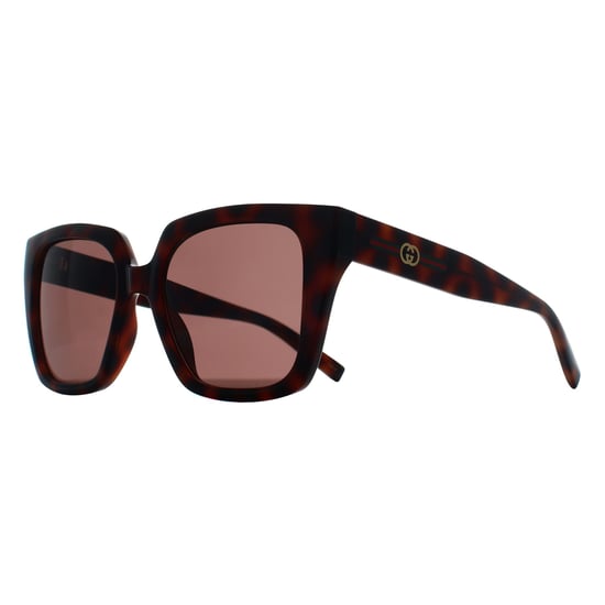 Gucci Square Womens Havana Brown GG2102S - Image 2
