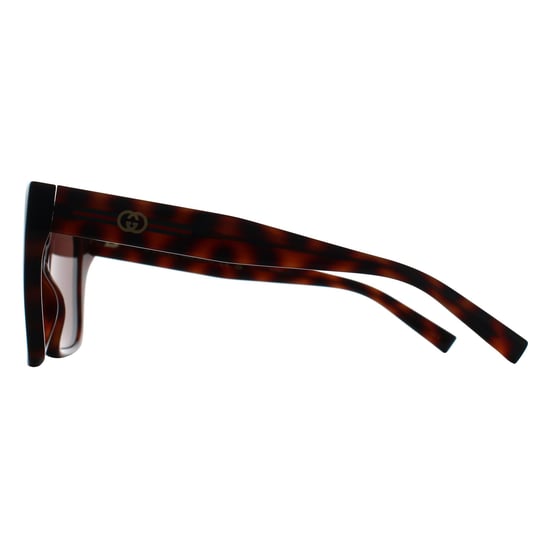 Gucci Square Womens Havana Brown GG2102S - Image 3