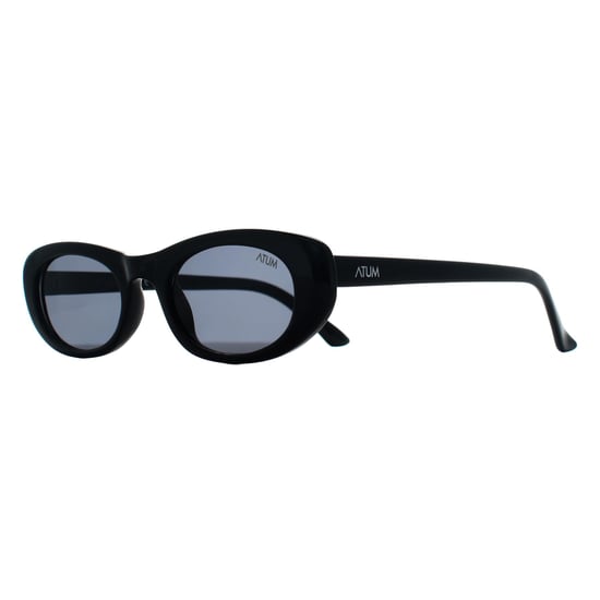 Atum Oval Womens Shiny Black Silver Smoke Noctis - Image 2