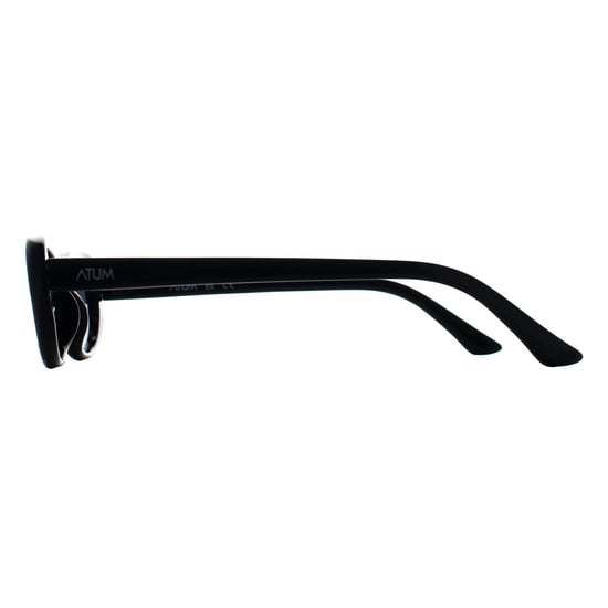 Atum Oval Womens Shiny Black Silver Smoke Noctis - Image 3