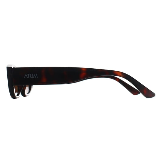 Atum Rectangle Womens Shiny Havana Brown Nyctra - Image 3