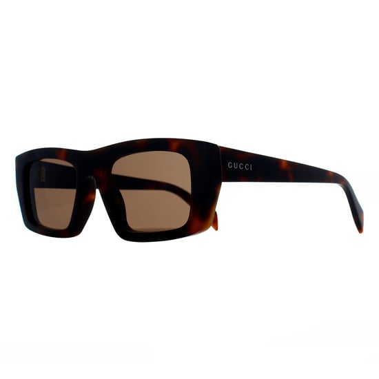 Gucci Square Mens Havana Brown GG2020S - Image 2