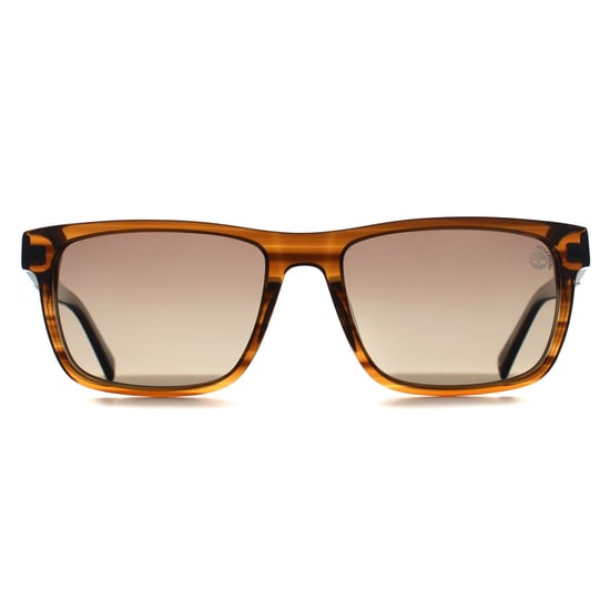 Timberland Rechthoek Heren Gestreept Bruin Hoorn Bruin TB00020 - Image 1