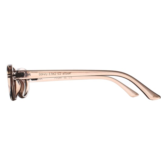 Atum Oval Womens Shiny Transparent Beige Silver Brown Gradient Noctis - Image 3