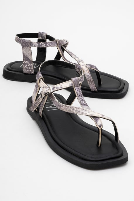 Morgana Läder Thong Sandal (Women) - Image 1