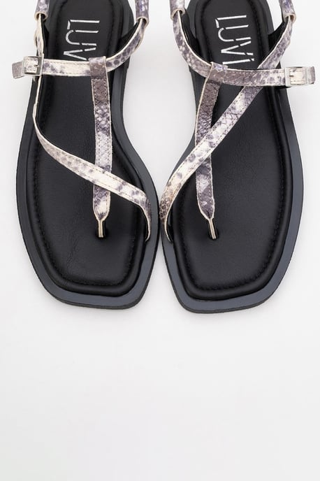 Morgana Läder Thong Sandal (Women) - Image 2