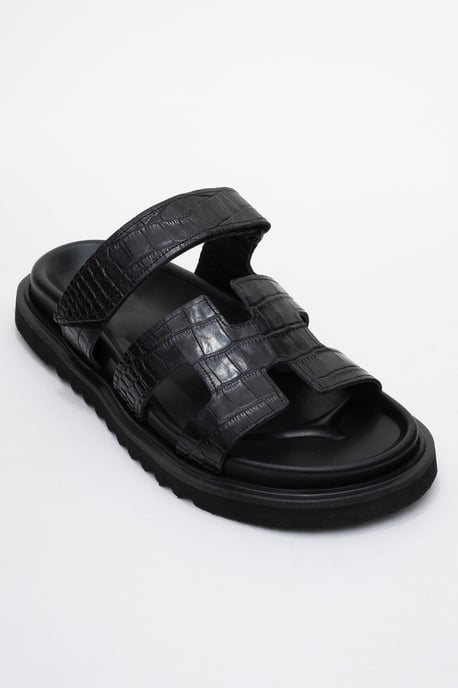 Loana Läder Slide Sandal - Image 3