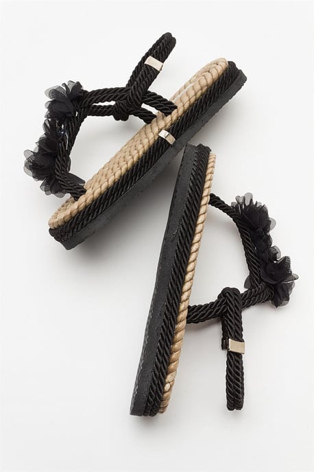 SANTRA Lace-Up Thong Sandals (Women) - Image 4