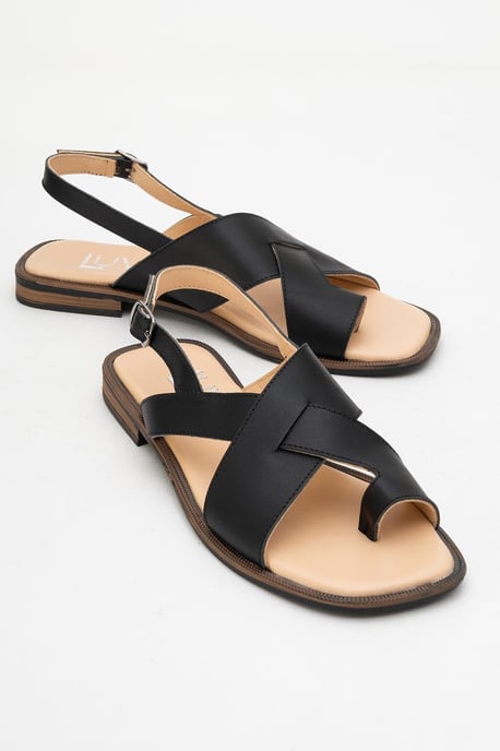 Louna Läder Thong Sandaler (Women) - Image 2