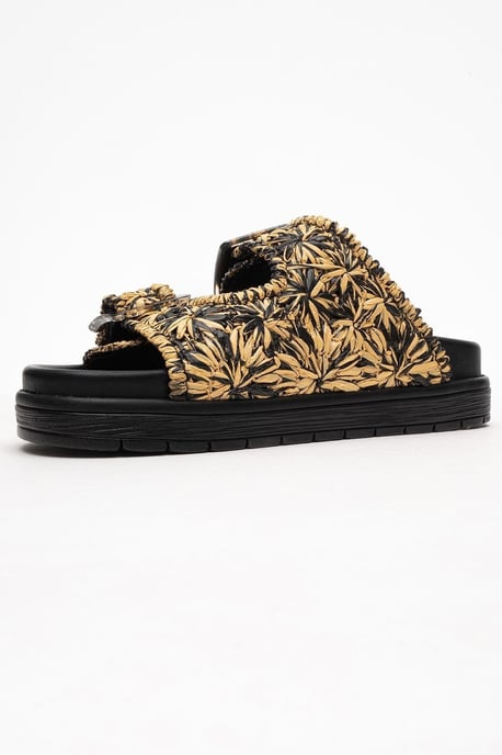 Milana Läder Double‑Strap Sandal (Women) - Image 4