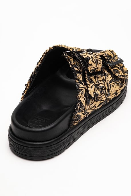 Milana Läder Double‑Strap Sandal (Women) - Image 5