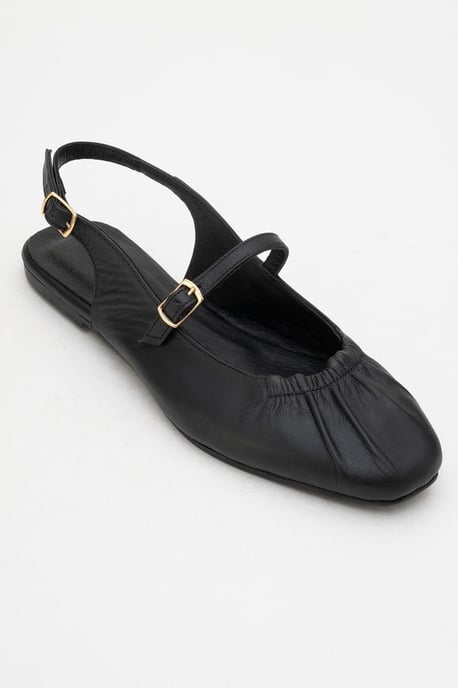 Britney Läder Closed-Toe Sandal - Image 3