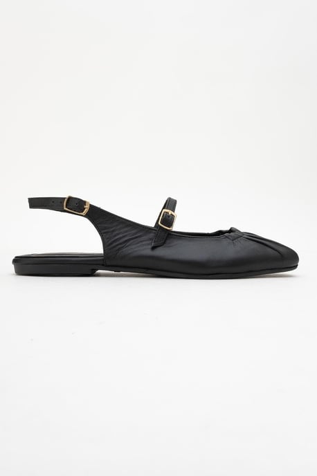 Britney Läder Closed-Toe Sandal - Image 6