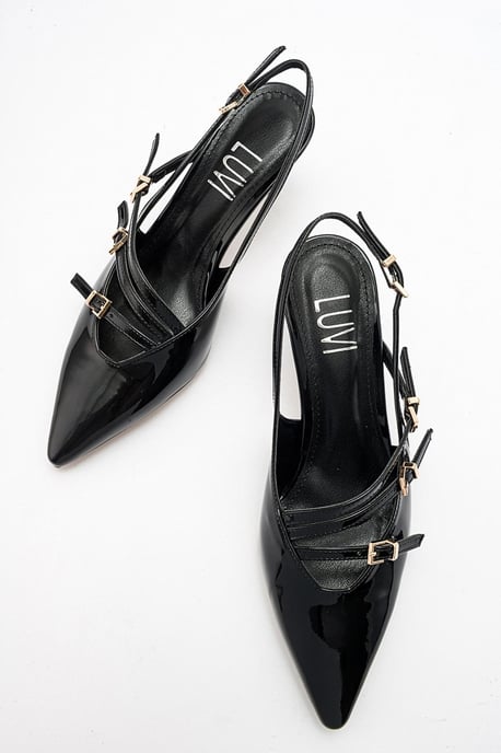 Magra Pointed-Toe Slingback Stiletto - Image 4